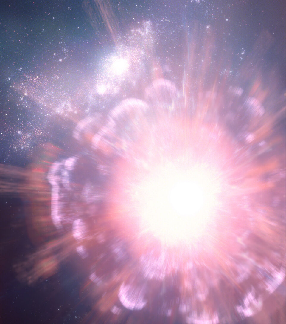 Supernova GRB 250314A (artist's concept)
